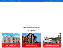 Tablet Screenshot of kigalidiplomathotel.com